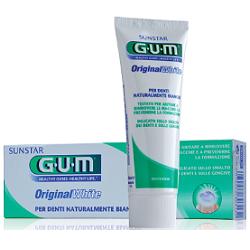 GUM ORIGINAL WHITE DENTIFRICIO 75 ML - Farmafamily.it