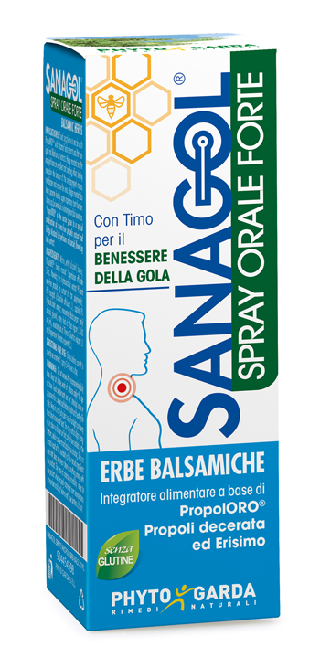 SANAGOL SPRAY FORTE ERBE BALSAMICHE 20 ML - Farmafamily.it