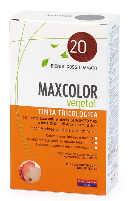 MAX COLOR VEGETAL 20 TINTURA 140 ML - Farmafamily.it