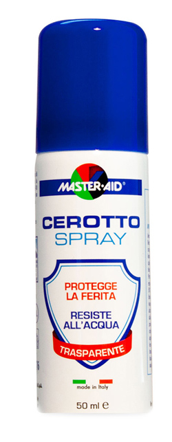 CEROTTO SPRAY MASTER-AID FLACONE 50ML CIRCA 80 APPLICAZIONI - Farmafamily.it