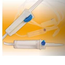 DEFLUSSORE PER INFUSIONE STERILE FLEBO SENZA AGO CON ROLLER CURA IN APIROGENO MONOUSO 1 PEZZO - Farmafamily.it