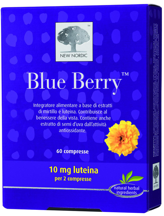 BLUE BERRY 60 COMPRESSE - Farmafamily.it