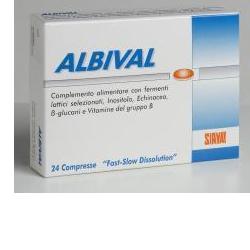 ALBIVAL PROBIOTICO 24 COMPRESSE - Farmafamily.it