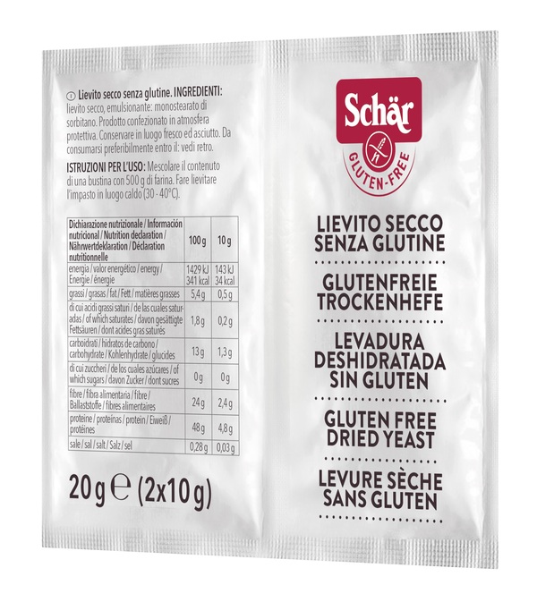 SCHAR LIEVITO SECCO 2 BUSTINE DA 10 G - Farmafamily.it
