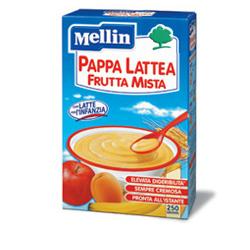 MELLIN PAPPA LATTEA FRUTTA MISTA 250 G NUOVO FORMATO - Farmafamily.it