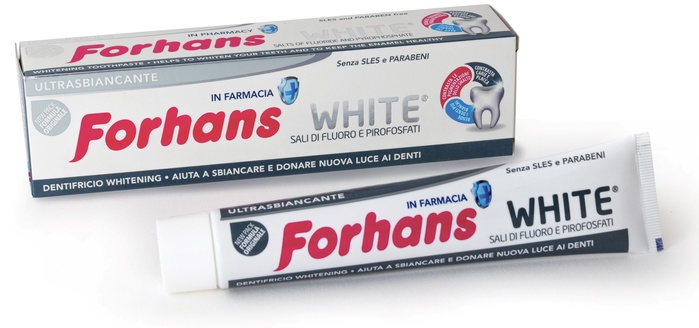 FORHANS SP WHITE DENTIF 75ML - Farmafamily.it