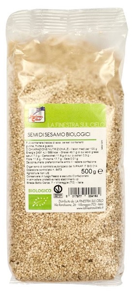 SESAMO BIO 500 G - Farmafamily.it