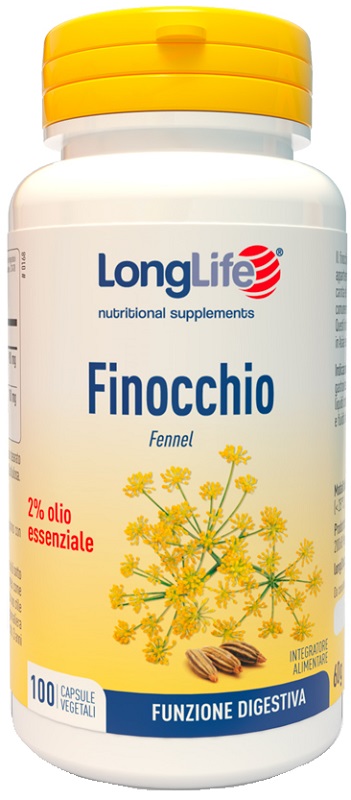 LONGLIFE FINOCCHIO 1% 100 CAPSULE VEGETALI - Farmafamily.it