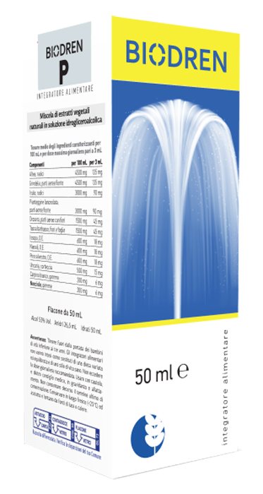BIODREN P SOLUZIONE IDROALCOLICA 50 ML - Farmafamily.it