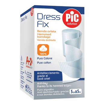 BENDA IN GARZA IDROFILA ORLATA 15X500 CM FUSTELLA - Farmafamily.it