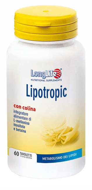 LONGLIFE LIPOTROPIC 60 TAVOLETTE RIVESTITE DA 1,5 G - Farmafamily.it