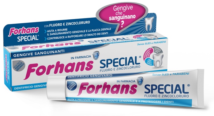 FORHANS DENTIFRICIO SPECIAL 75 ML - Farmafamily.it