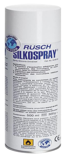 LUBRIFICANTE PER CATETERE SILKOSPRAY IN FLACONE 500ML - Farmafamily.it