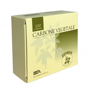 ZETAVIS CARBONE VEGETALE 100 COMPRESSE - Farmafamily.it