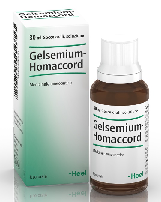 HEEL GELSEMIUM HOMACCORD GOCCE 30 ML - Farmafamily.it