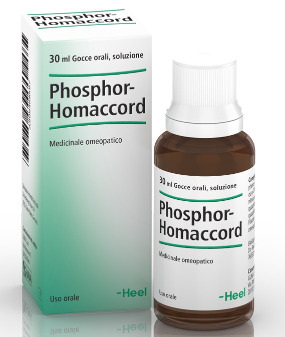 HEEL PHOSPHOR-HOMACCORD GOCCE 30 ML - Farmafamily.it
