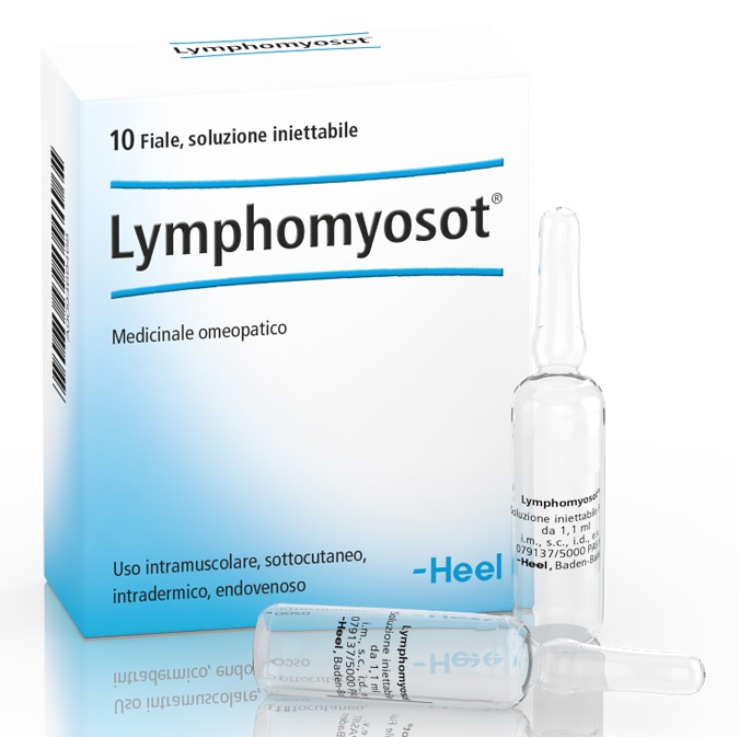 HEEL LYMPHOMYOSOT 10 FIALE DA 1,1 ML L'UNA - Farmafamily.it