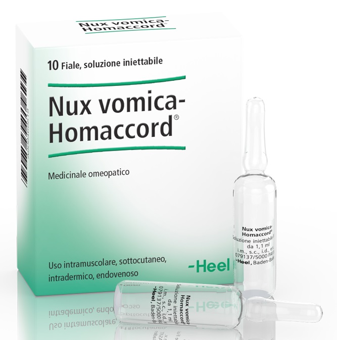 HEEL NUX VOMICA HOMACCORD 10 FIALE - Farmafamily.it