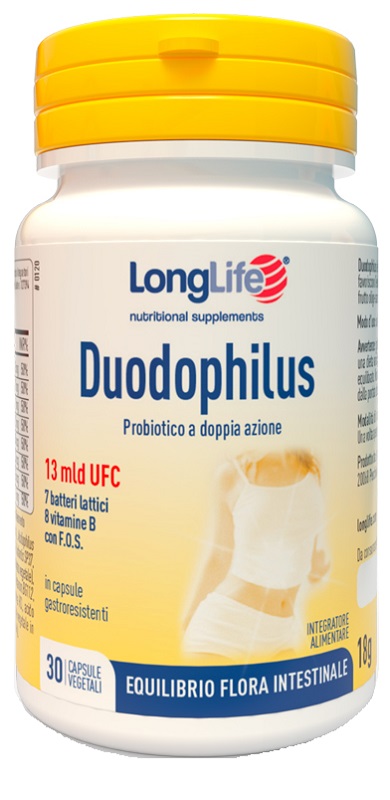 LONGLIFE DUODOPHILUS 30 CAPSULE VEGETALI - Farmafamily.it