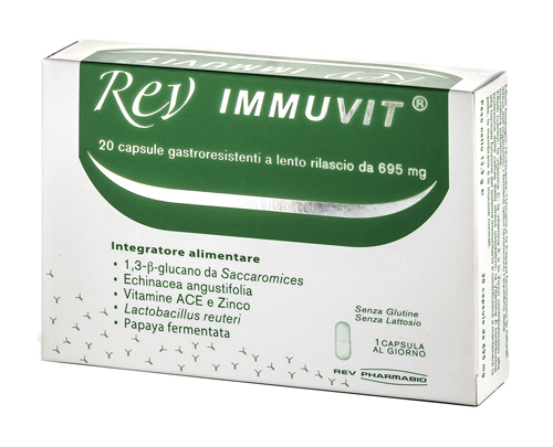 REV IMMUVIT 20 CAPSULE - Farmafamily.it