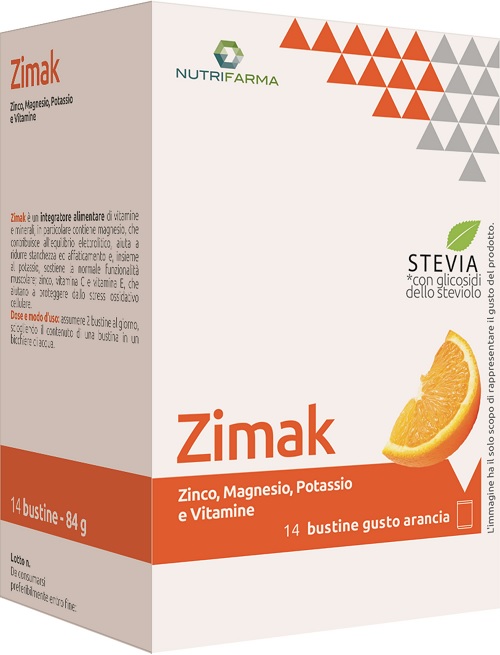 ZIMAK 14 BUSTINE 6 G ARANCIO - Farmafamily.it