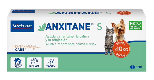 ANXITANE S SUPPLEMENTO NUTRIZIONALE SCATOLA 30 COMPRESSE APPETIBILI - Farmafamily.it