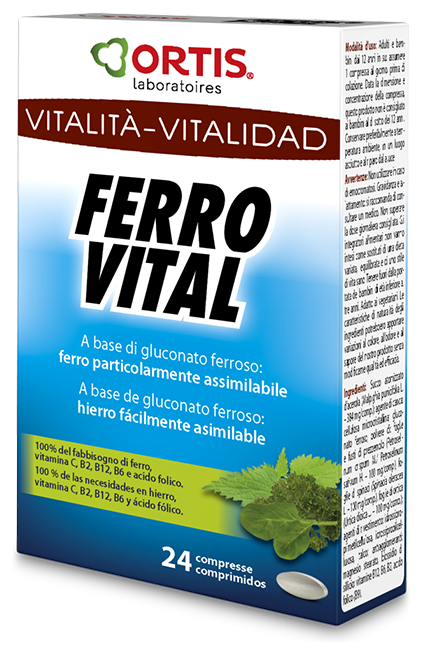 FERRO VITAL PLUS 24 COMPRESSE - Farmafamily.it