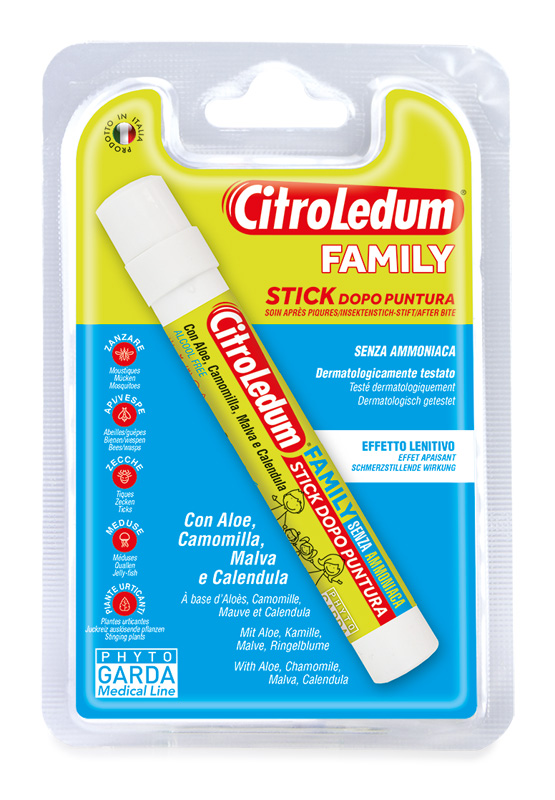 CITROLEDUM FAMILY STICK SENZA AMMONIACA 10 ML - Farmafamily.it