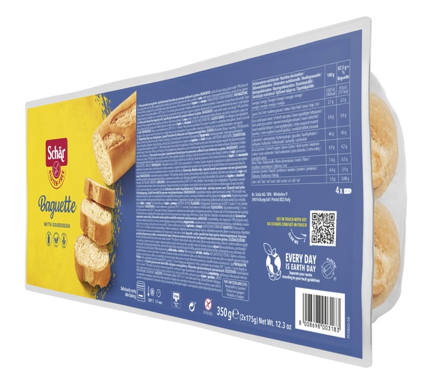 SCHAR BAGUETTE SENZA LATTOSIO 2 X 175 G - Farmafamily.it