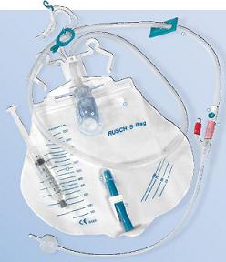CATETERE IN SILICONE SCANALATO PROFILCATH PRECONNESSO CH14 LUNGHEZZA 40CM + SACCA DI DRENAGGIO DA 2000ML GRADUATA CON TUBO DI SCARICO ELASTICO E CHIUSURA A MORSETTO - Farmafamily.it