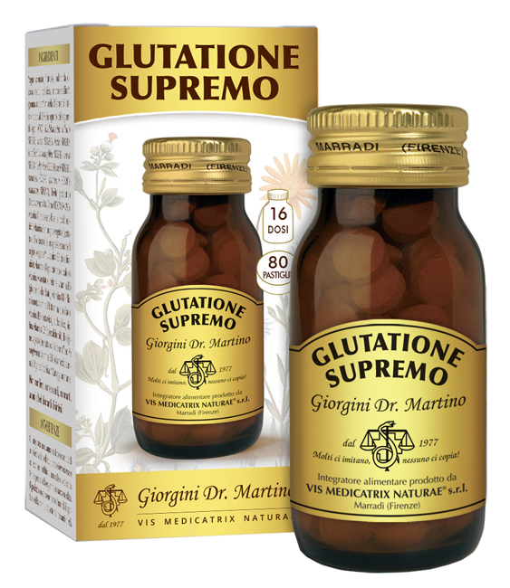 GLUTATIONE SUPREMO 80 PASTIGLIE - Farmafamily.it