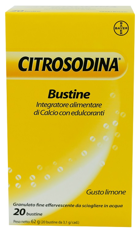 CITROSODINA 20 BUSTINE GRANULATO EFFERVESCENTE - Farmafamily.it