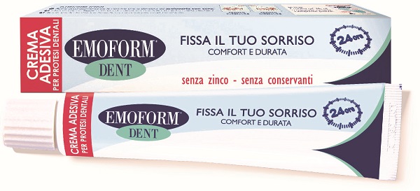 EMOFORM DENT CREMA ADESIVA PER PROTESI DENTALE 45 G - Farmafamily.it