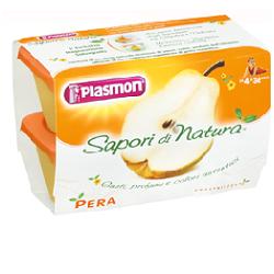 PLASMON SAPORI DI NATURA OMOGENEIZZATO PERA 100 G X 4 PEZZI - Farmafamily.it