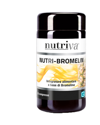NUTRIVA NUTRI BROMELIN 30 COMPRESSE - Farmafamily.it