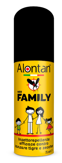 ALONTAN NEO FAMILY SPRAY 75 ML ICARIDINA 10% - Farmafamily.it