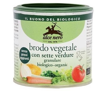 BRODO VEGETALE GRANULARE BIO 120 G - Farmafamily.it