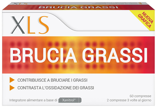 XLS BRUCIA GRASSI 60 COMPRESSE - Farmafamily.it
