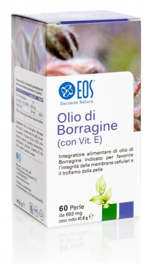 EOS OLIO BORRAGINE 60 PERLE 690MG - Farmafamily.it