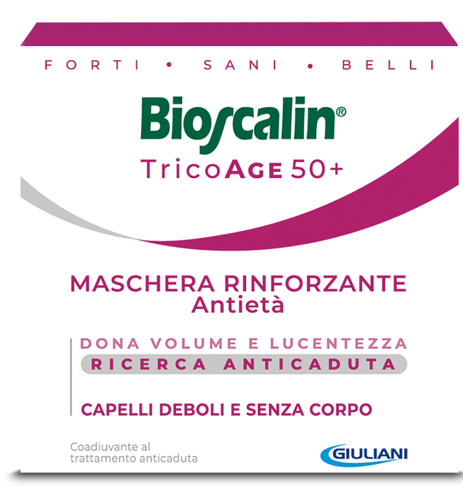 BIOSCALIN TRICOAGE MASCHERA RINFORZANTE ANTIETA' 200 ML - Farmafamily.it