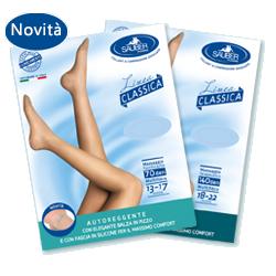 SAUBER CALZA AUTOREGGENTE 140 DENARI MAGLIA MICRORETE NEUTRO BEIGE 5 LINEA CLASSICA - Farmafamily.it