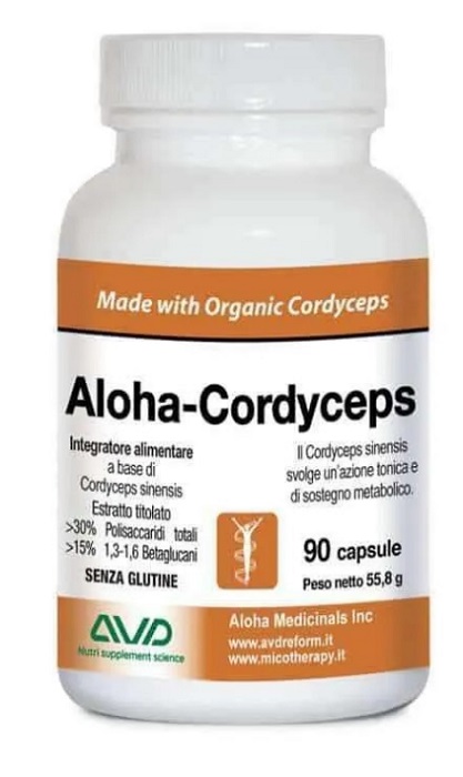ALOHA CORDYCEPS 90 CAPSULE - Farmafamily.it