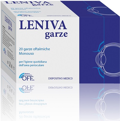 LENIVA GARZE OFTALMICHE 20 PEZZI - Farmafamily.it