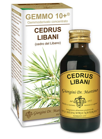 GEMMO 10+ CEDRO DEL LIBANO 100 ML LIQUIDO ANALCOLICO - Farmafamily.it