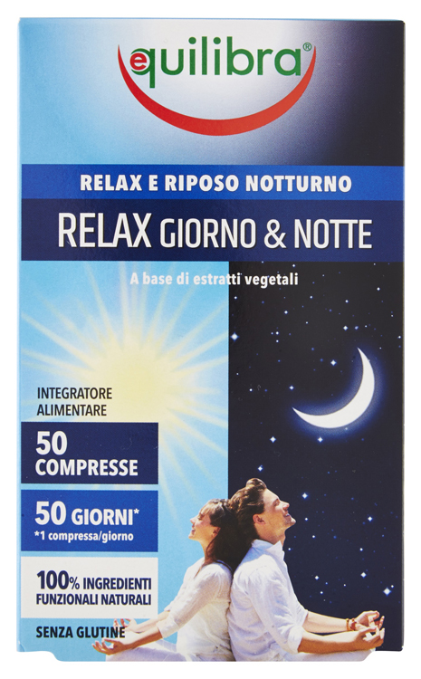 RELAX GIORNO & NOTTE 50 COMPRESSE - Farmafamily.it