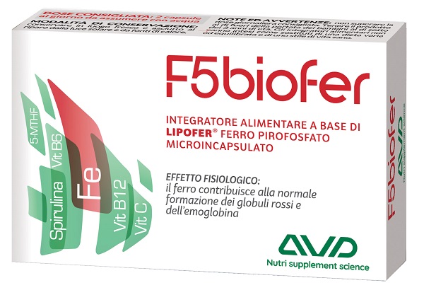 F5 BIOFER 30 CAPSULE BLISTER 14,8 G - Farmafamily.it