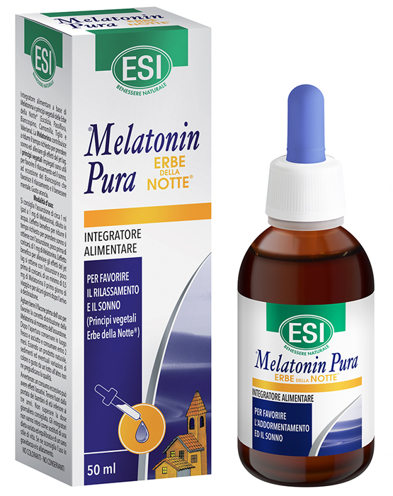 ESI MELATONIN PURA GOCCE ERBE NOTTE 50 ML - Farmafamily.it
