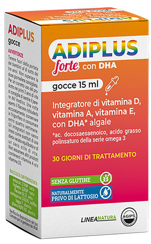 ADIPLUS FORTE CON DHA GOCCE FLACONCINO 15 ML - Farmafamily.it