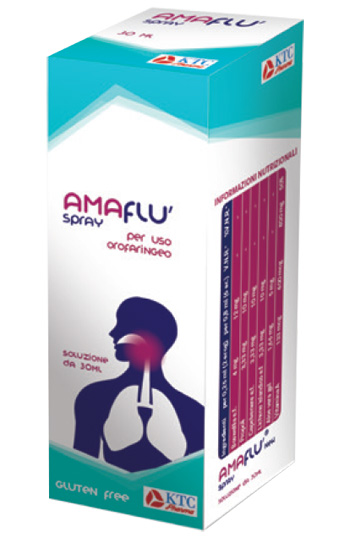 AMAFLU' SPRAY GOLA 30 ML - Farmafamily.it