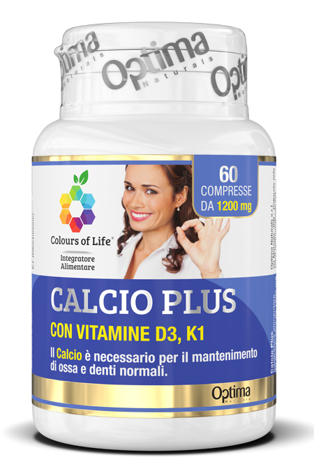 COLOURS OF LIFE CALCIO PLUS 60 COMPRESSE 1200 MG - Farmafamily.it